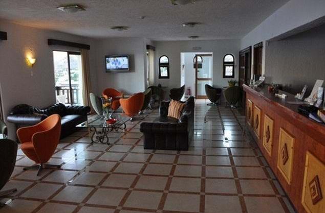 Ilidi Rock Apartments Tílos Restaurant foto